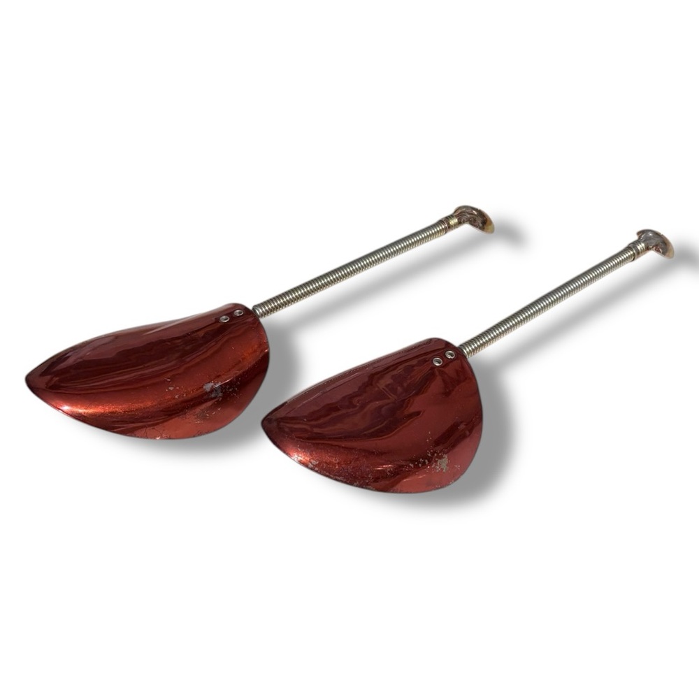 PEDOR Metal Springform Shoe Stretchers Set of Two VINTAGE